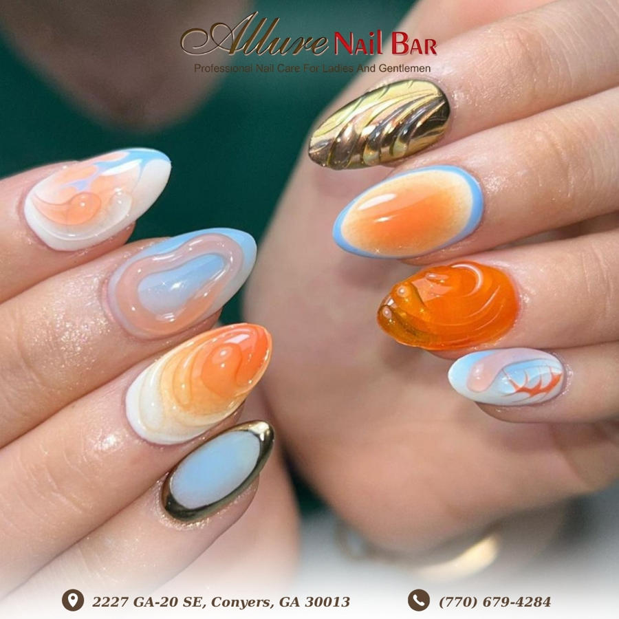 Trendy nail design
